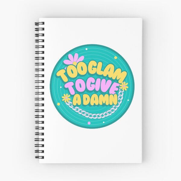 Item preview, too glam to give a damn designed and sold by Taloory.