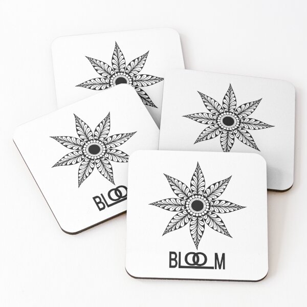 Item preview, Bloom, Abstract Line Art Flower Minimalist Design designed and sold by PnrArtDesign.