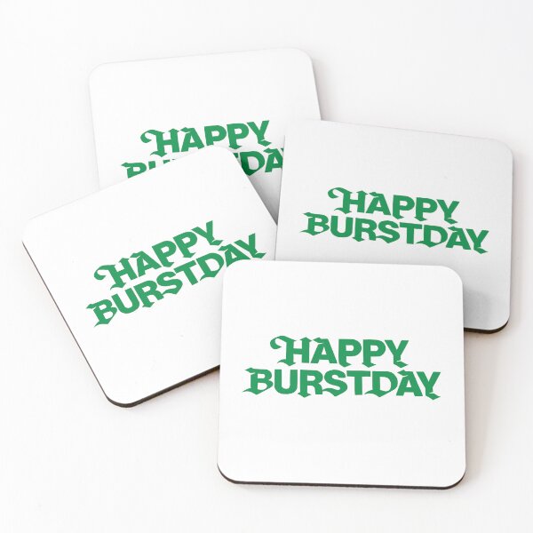 Item preview, Happy Burstday by Seventeen designed and sold by ArtRaftPro.