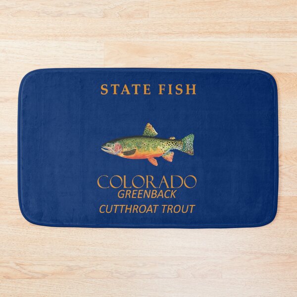 Item preview, Colorado Territory Fish The Greenback Cutthroat Trout designed and sold by taiche.