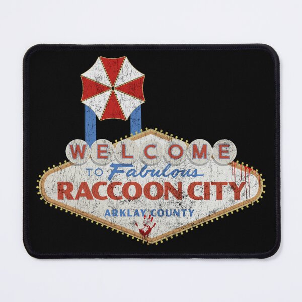 Item preview, Resident Evil Raccoon City Sign distressed designed and sold by Power Up Prints.