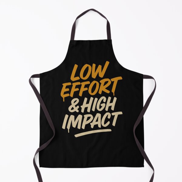 Item preview, Bold Street Art Quote: Low Effort & High Impact designed and sold by 2wear.