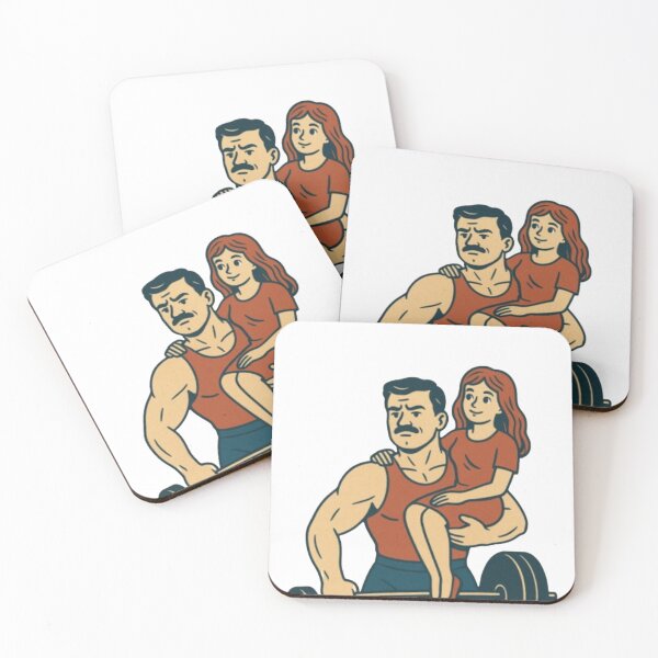 Item preview, Feeling the Weight of Having the Most Pretty Girl – Funny Gym Love Design designed and sold by TrendMesh.