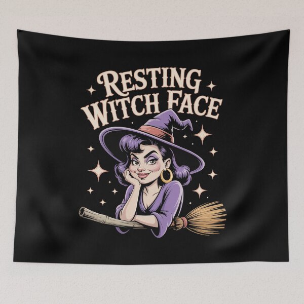 Item preview, Resting Witch Face designed and sold by SignumShop.