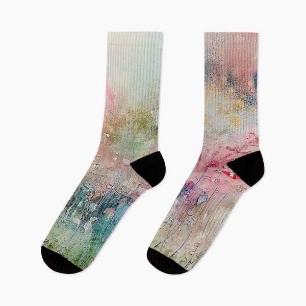 Item preview, Paisaje abstracto con tinta de alcohol designed and sold by ErinJoslynFINEART.