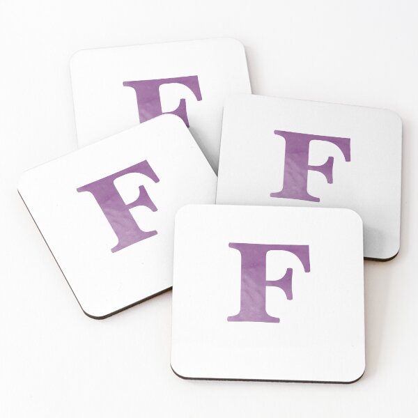 Item preview, F Watercolor Initial  designed and sold by corisplace.