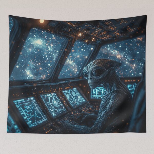 Item preview, ET Alien Flying Ufo  designed and sold by TheDarkWardrobe.