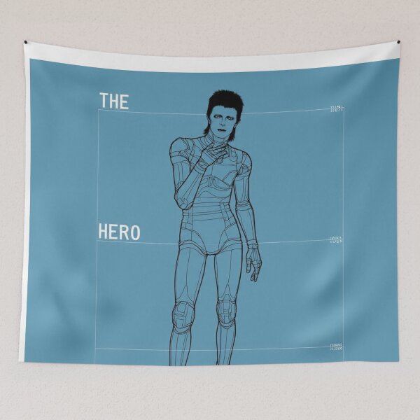 Item preview, DAVID BOWIE BLUEPRINT designed and sold by andalaimaging.