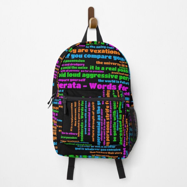 Item preview, Desiderata: Words for Life - Inspirational Word Cloud T-Shirt designed and sold by dXine.