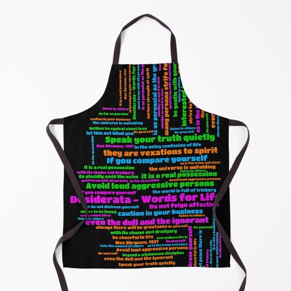 Item preview, Desiderata: Words for Life - Inspirational Word Cloud T-Shirt designed and sold by dXine.