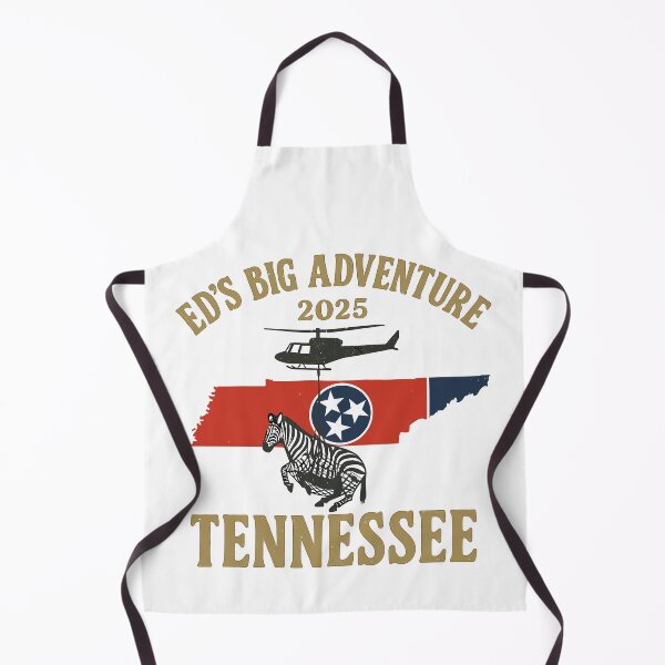 Item preview, Ed's Big Adventure 2025 - Ed the Zebra Tennessee designed and sold by InspireSticker.