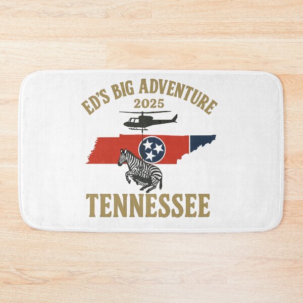Item preview, Ed's Big Adventure 2025 - Ed the Zebra Tennessee designed and sold by InspireSticker.