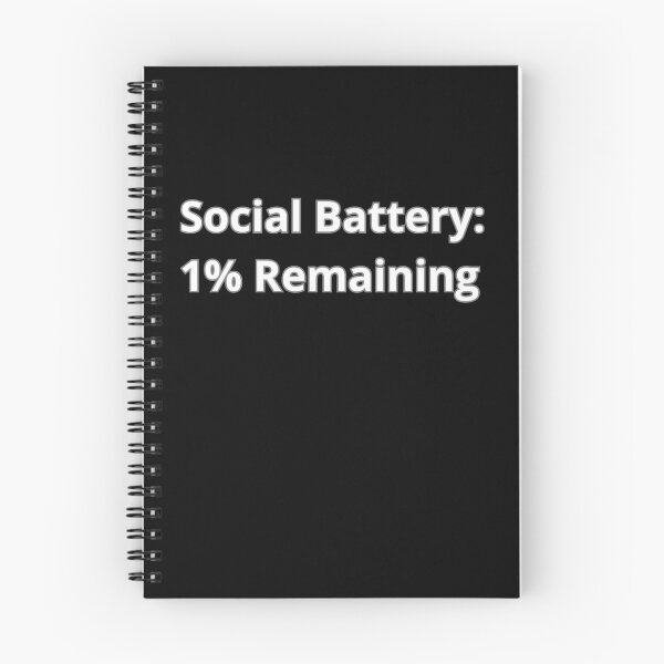 Item preview, Social battery: 1% remaining designed and sold by Agu210.