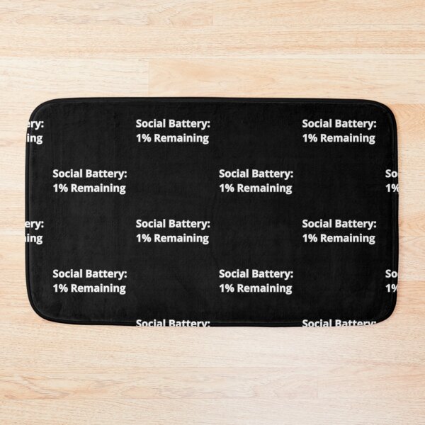 Item preview, Social battery: 1% remaining designed and sold by Agu210.