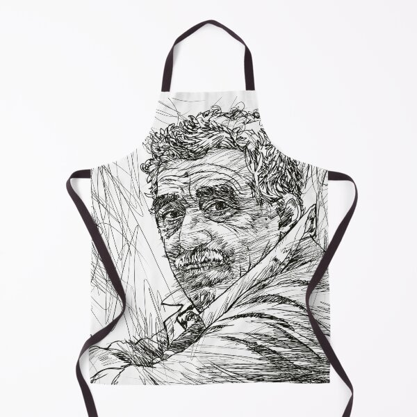 Item preview, GABRIEL GARCIA MARQUEZ ink portrait .3 designed and sold by lautir.