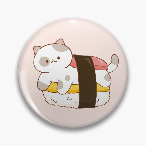 Item preview, Cat on hawaiian musubi designed and sold by salposi.