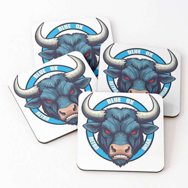 Item preview, Blue Ox Retro Wear - Red Eyes designed and sold by Art Beyond The Brush.