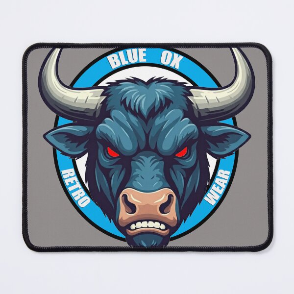 Item preview, Blue Ox Retro Wear - Red Eyes designed and sold by Art Beyond The Brush.