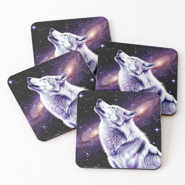 Item preview, Cosmic Howl — Galactic Wolf in the Stars designed and sold by AmetistLight.