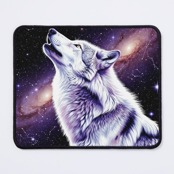 Item preview, Cosmic Howl — Galactic Wolf in the Stars designed and sold by AmetistLight.