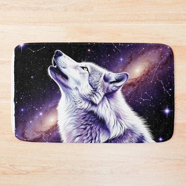Item preview, Cosmic Howl — Galactic Wolf in the Stars designed and sold by AmetistLight.