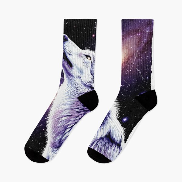 Item preview, Cosmic Howl — Galactic Wolf in the Stars designed and sold by AmetistLight.