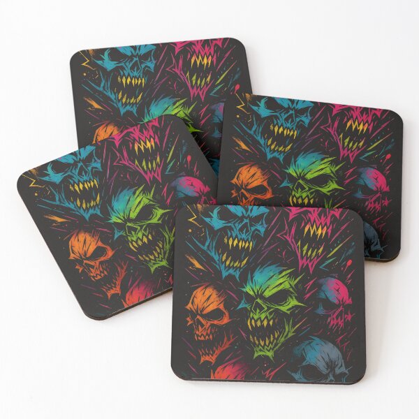 Item preview, Neon Skulls designed and sold by HolyShnitt.
