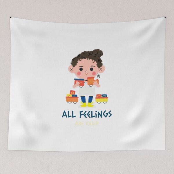 Item preview, All Feelings Are Valid designed and sold by CPTees57.