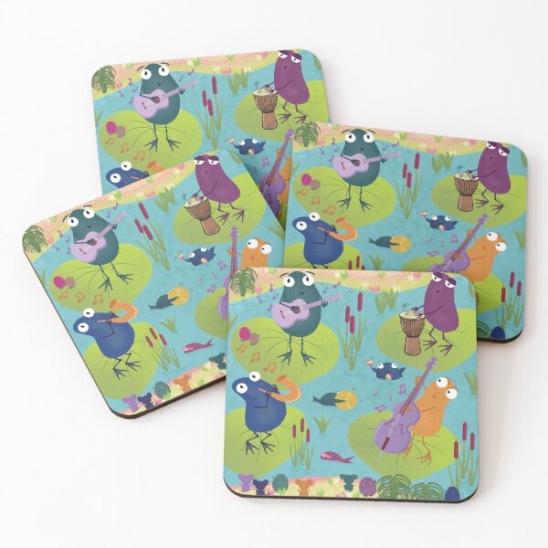 Item preview, The Pondering Minstrels - Frog Jazz Band designed and sold by CattDesigns.