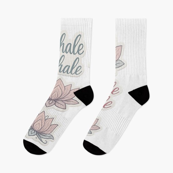 Item preview, Inhale Exhale – Mindfulness Sticker Pack designed and sold by TONSNAP.