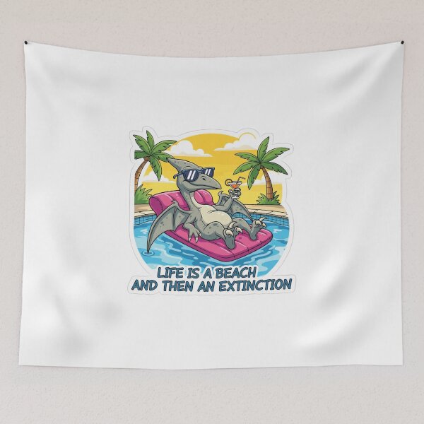 Item preview, Life is a beach and then an extinction designed and sold by RaphSainte.