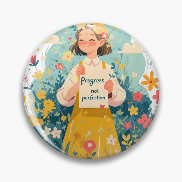 Item preview, Progress not perfection designed and sold by MendaciousMina.