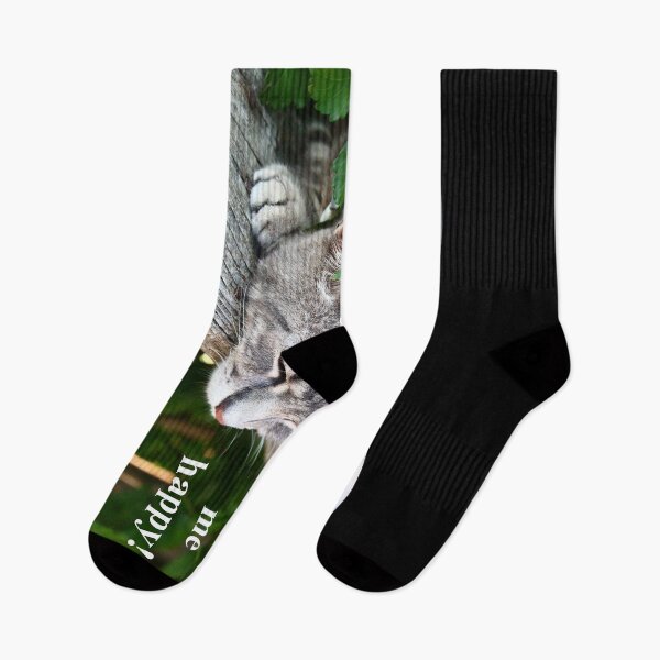 Item preview, cats make me happy (90 degree tilt) designed and sold by McFleur's Lens.