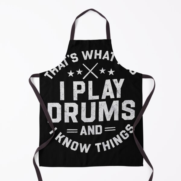 Item preview, i play drums and i know things designed and sold by musicianteez.