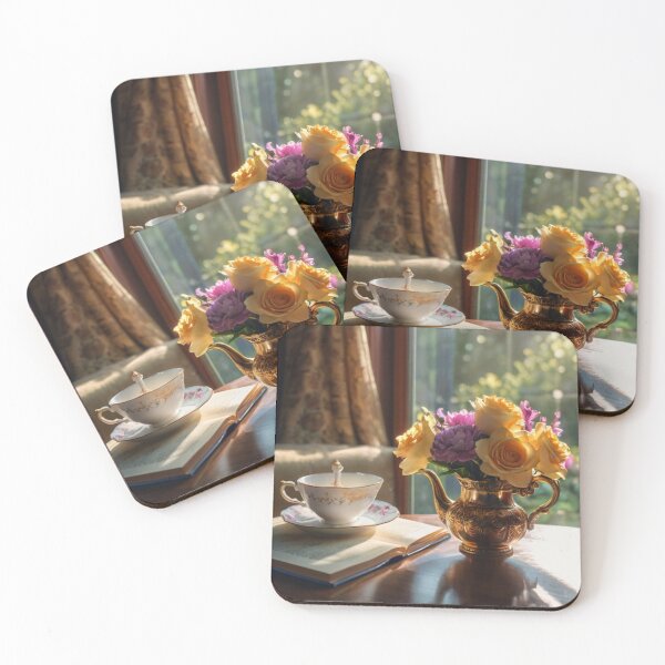 Item preview, Golden Hour Tea: A Window into Victorian Grace designed and sold by BlareBlare.