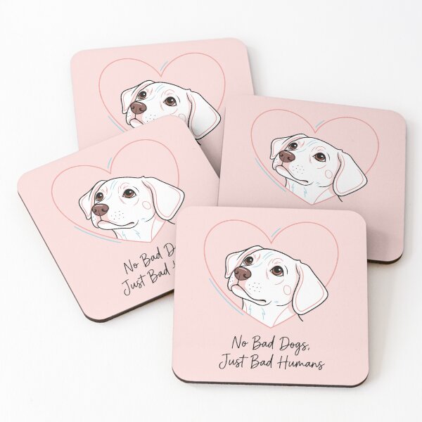Item preview, No Bad Dogs, Just Bad Humans designed and sold by Amir Faysal.
