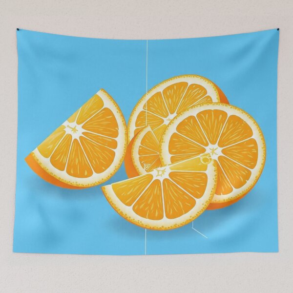 Item preview, ORANGE BLUEPRINT designed and sold by andalaimaging.