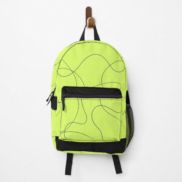 Item preview, Geometric Funky Lime Line Shape  designed and sold by Claire Hunt Designs.