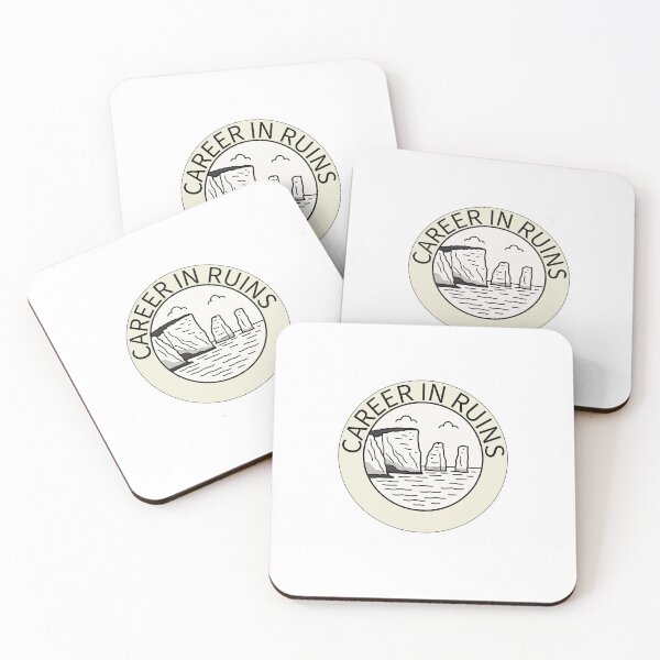 Item preview, Career in Ruins old Harry’s rocks logo designed and sold by CareerinRuins.