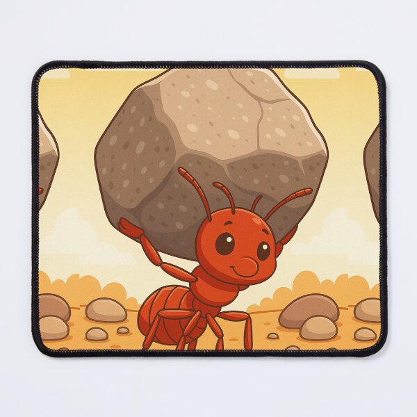 Item preview, Tiny But Mighty – Never Give Up designed and sold by Sadia Jannat.