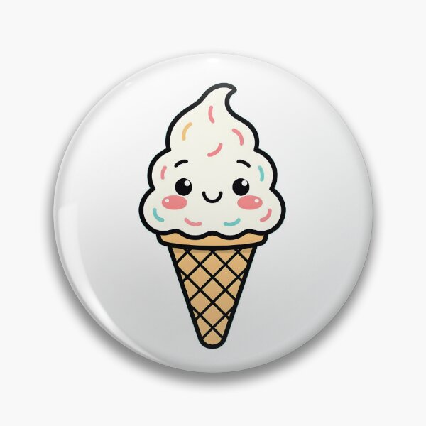 Item preview, kawaii ice cream designed and sold by BGM by AI.