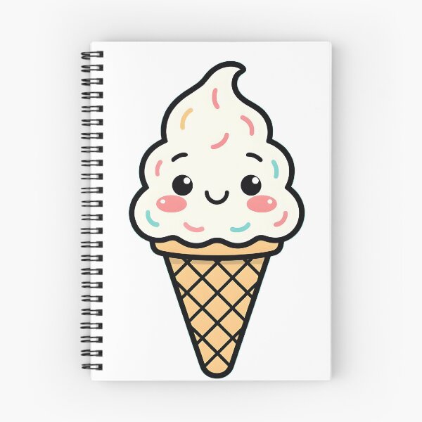 Item preview, kawaii ice cream designed and sold by BGM by AI.