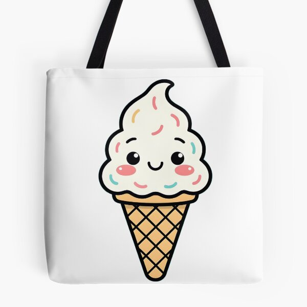 Item preview, kawaii ice cream designed and sold by BGM by AI.