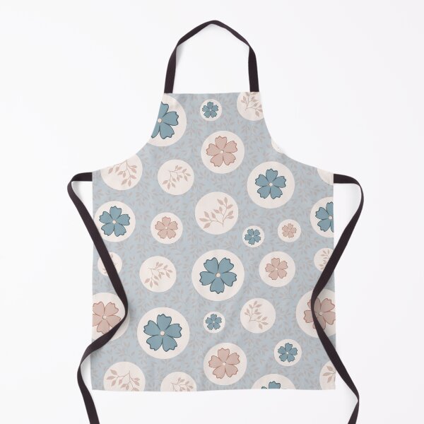 Item preview, Circle Collage of Botanicals on Blue designed and sold by ImpalaMoon.