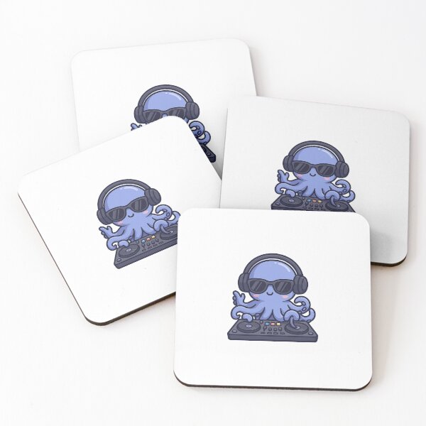Item preview, OctoBeats – The DJ Octopus designed and sold by ALBANAT.