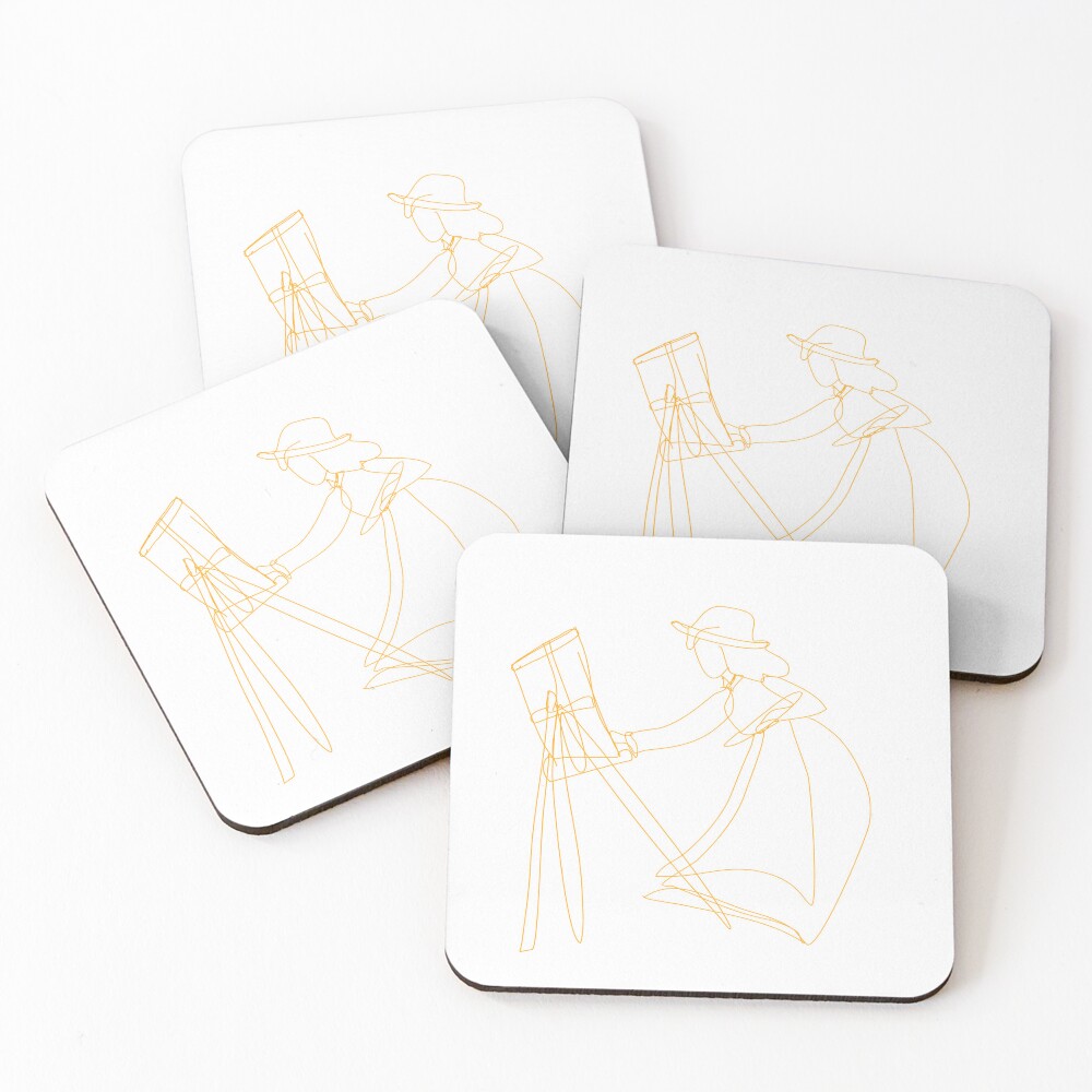 Item preview, Coasters (Set of 4) designed and sold by fishilx.