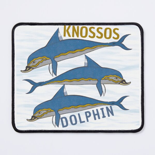 Item preview, Knossos Dolphin - Ancient Crete Minoan designed and sold by Adventure paradise ⭐⭐⭐⭐⭐.