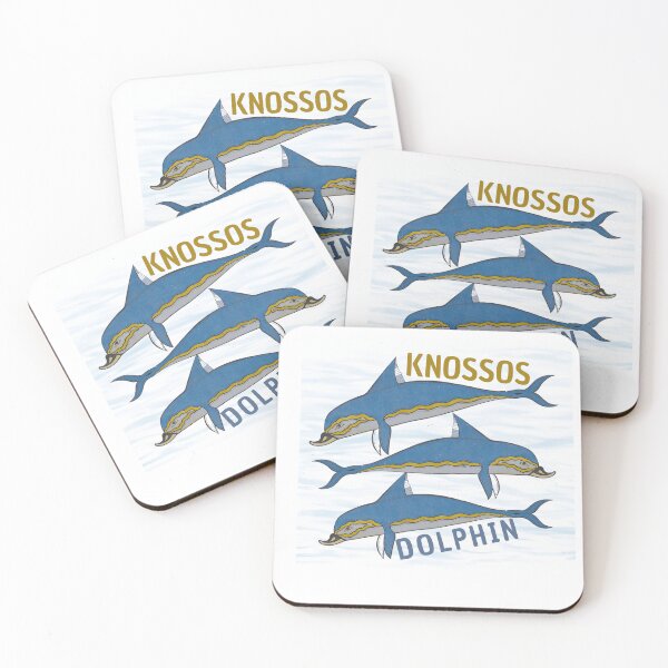 Item preview, Knossos Dolphin - Ancient Crete Minoan designed and sold by Adventure paradise ⭐⭐⭐⭐⭐.