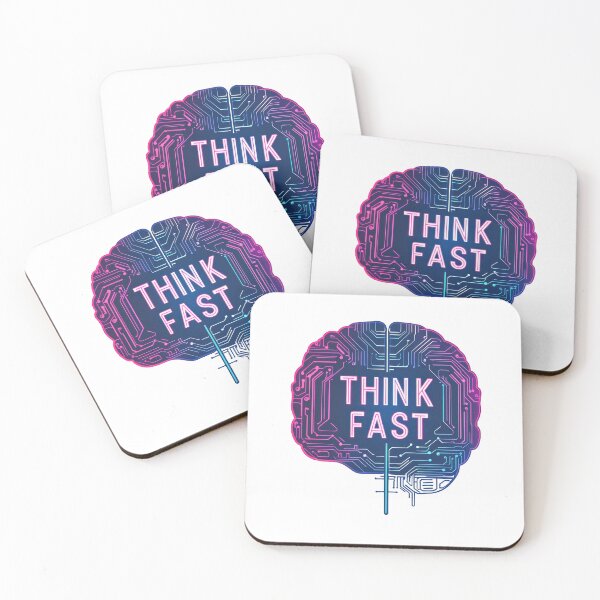 Item preview, Think Fast Cyberpunk AI Brain Circuit Board Art designed and sold by AdamGierczyk.