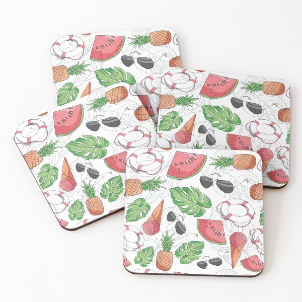 Item preview, Hand drawn summer pattern designed and sold by Jamildesign.